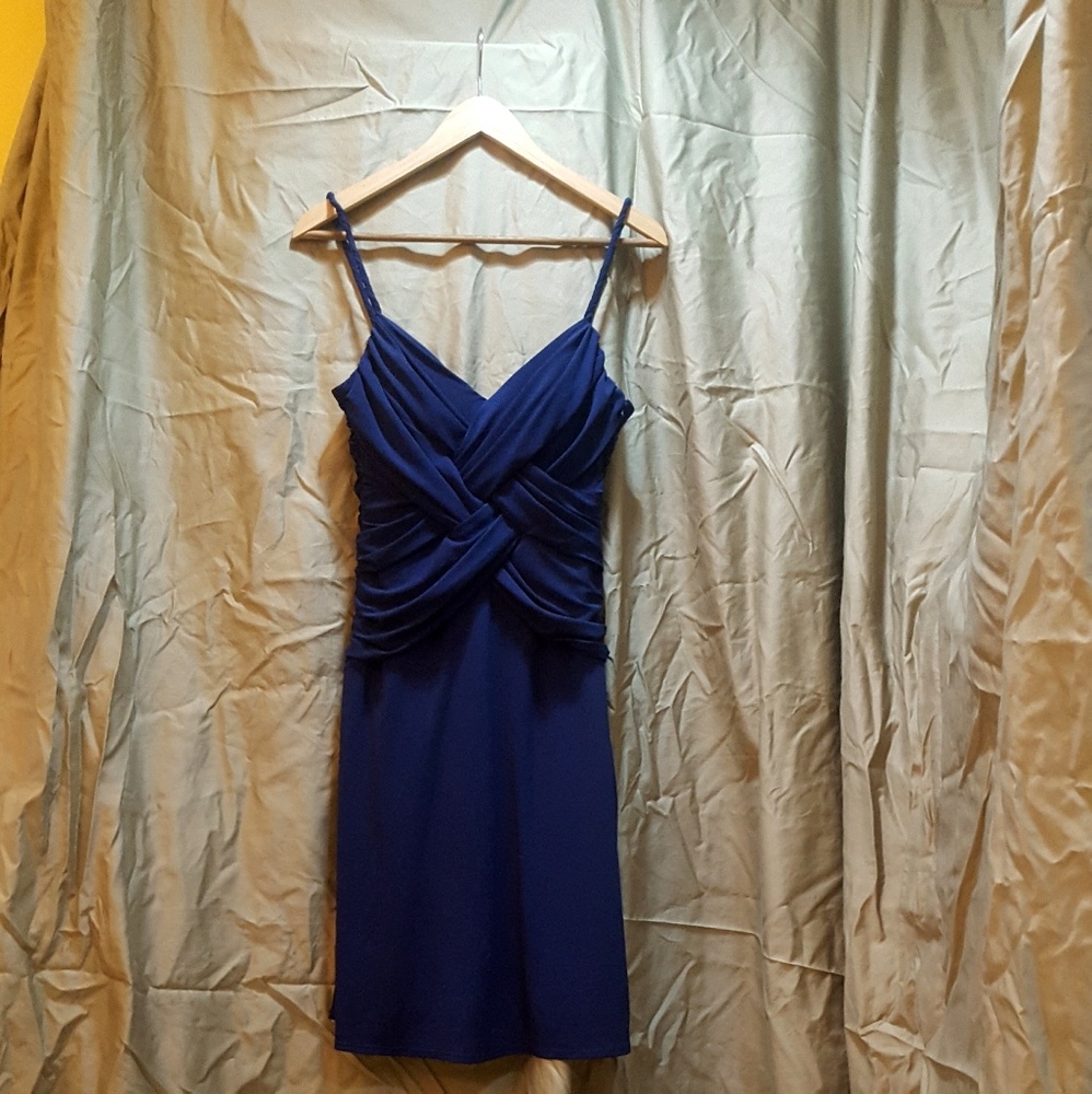 Laundry by Shelli Segal Royal Blue Cocktail Dress